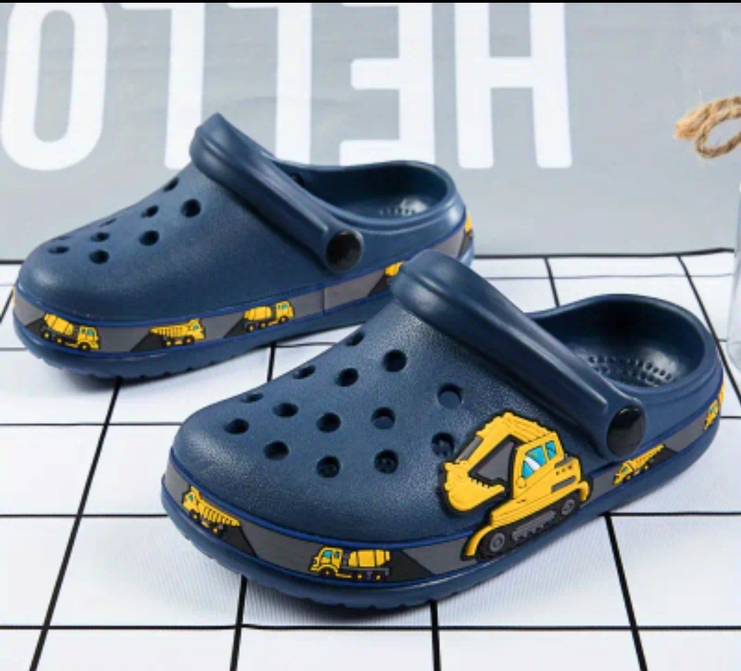 Boys Truck Clogs