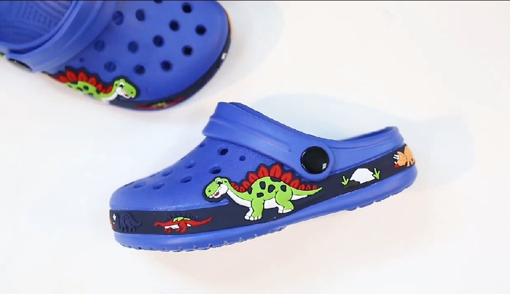 Kids Dino Clogs