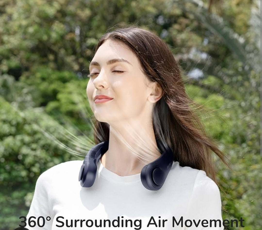 Portable 5-Speed Neck Fan